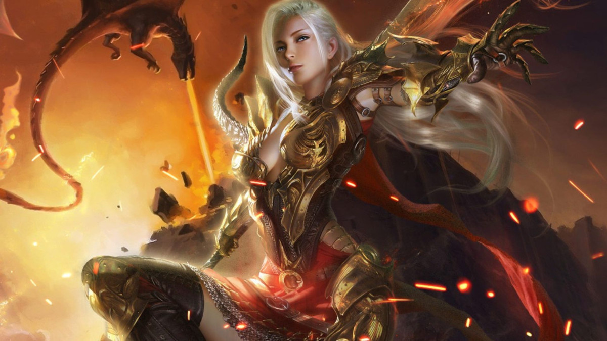 Dragon Lord pelin kuvitus